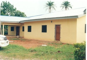 The completed student centre ready for use.