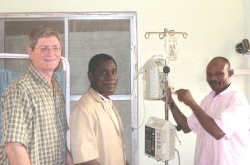 Rob Dickinson, Joseph Edowhorhu, and Segun Ogunlana. 